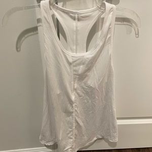 Zyia White Effortless Tank